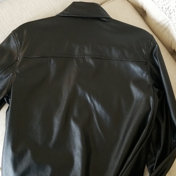 Laundry by Shelli Segal Faux Leather Jacket - Picture 3 of 5